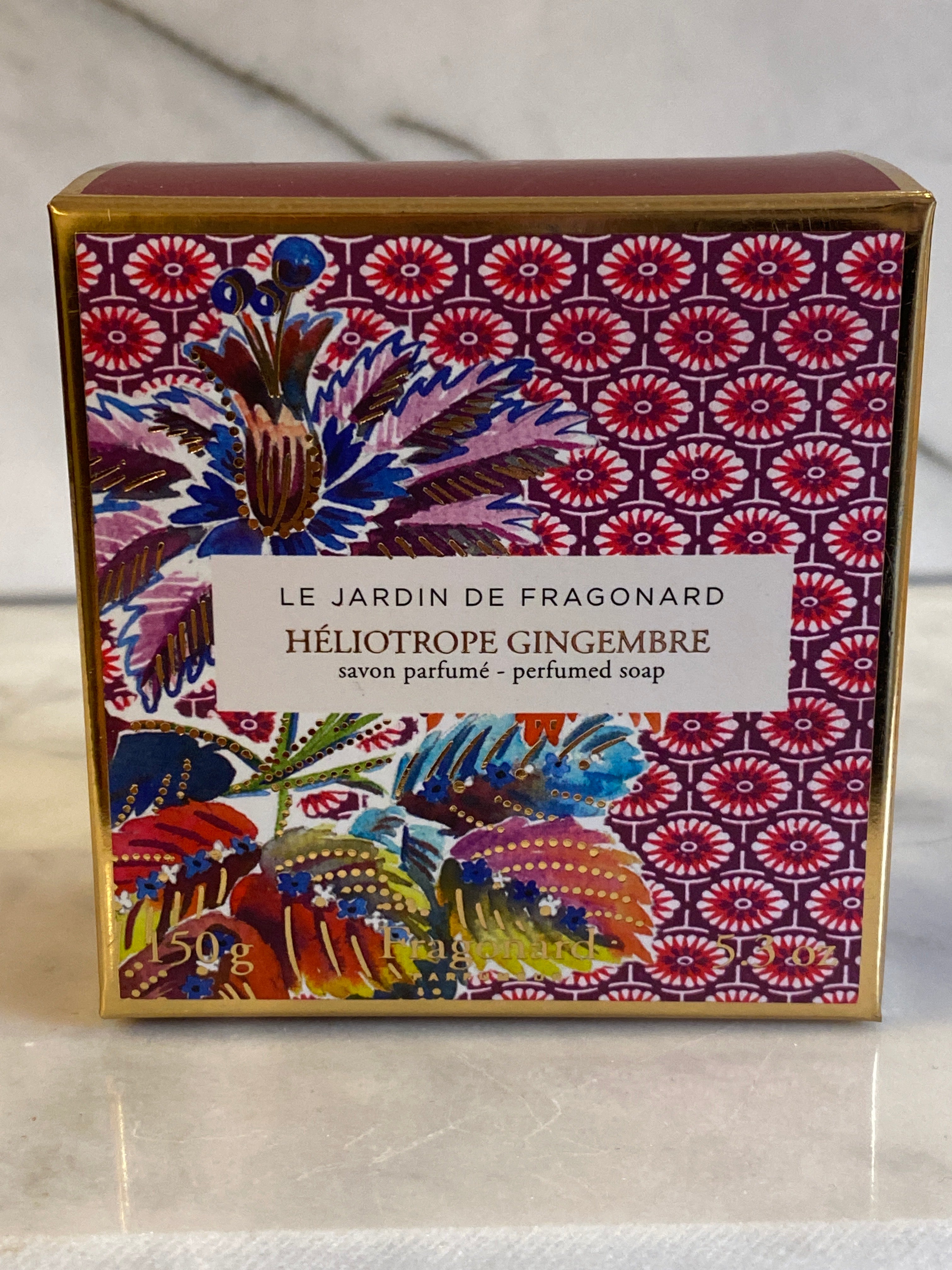 Fragonard Heliotrope Gingembre Perfumed Soap