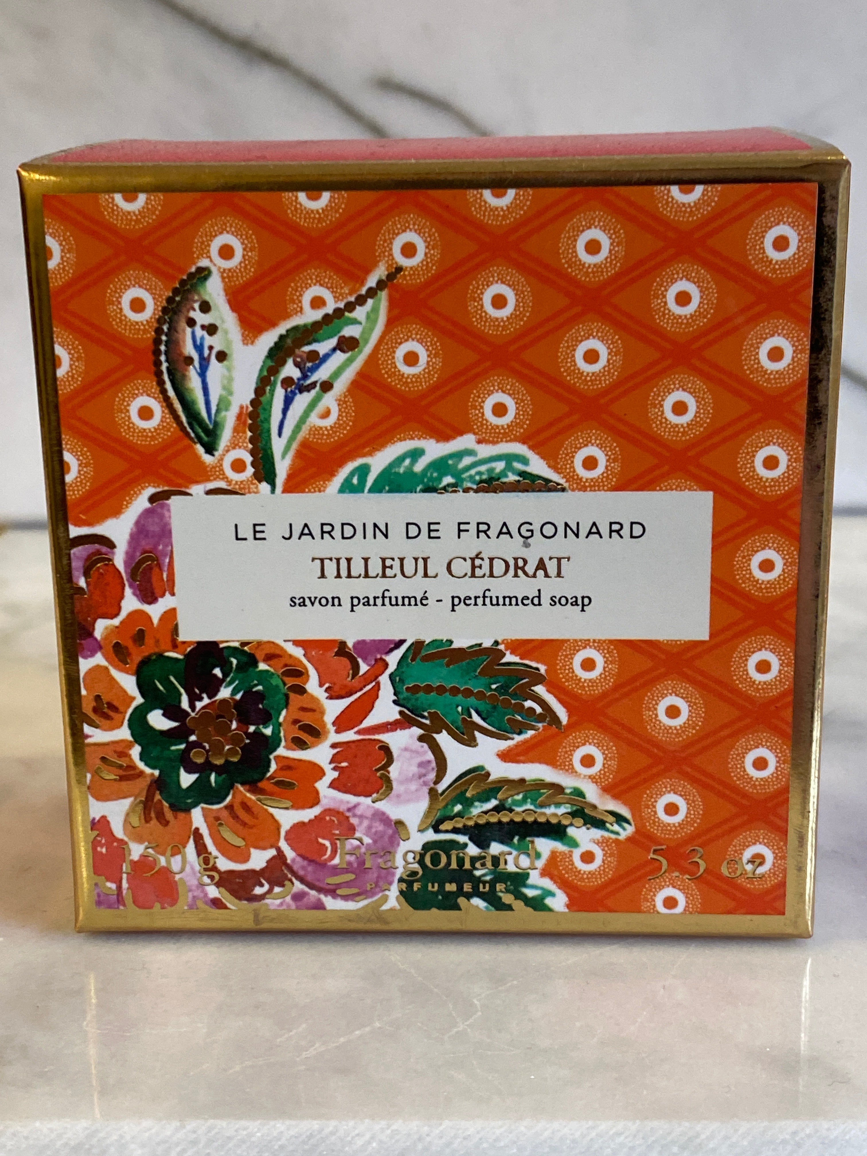 Fragonard Tilleul Cedrat Perfumed Soap
